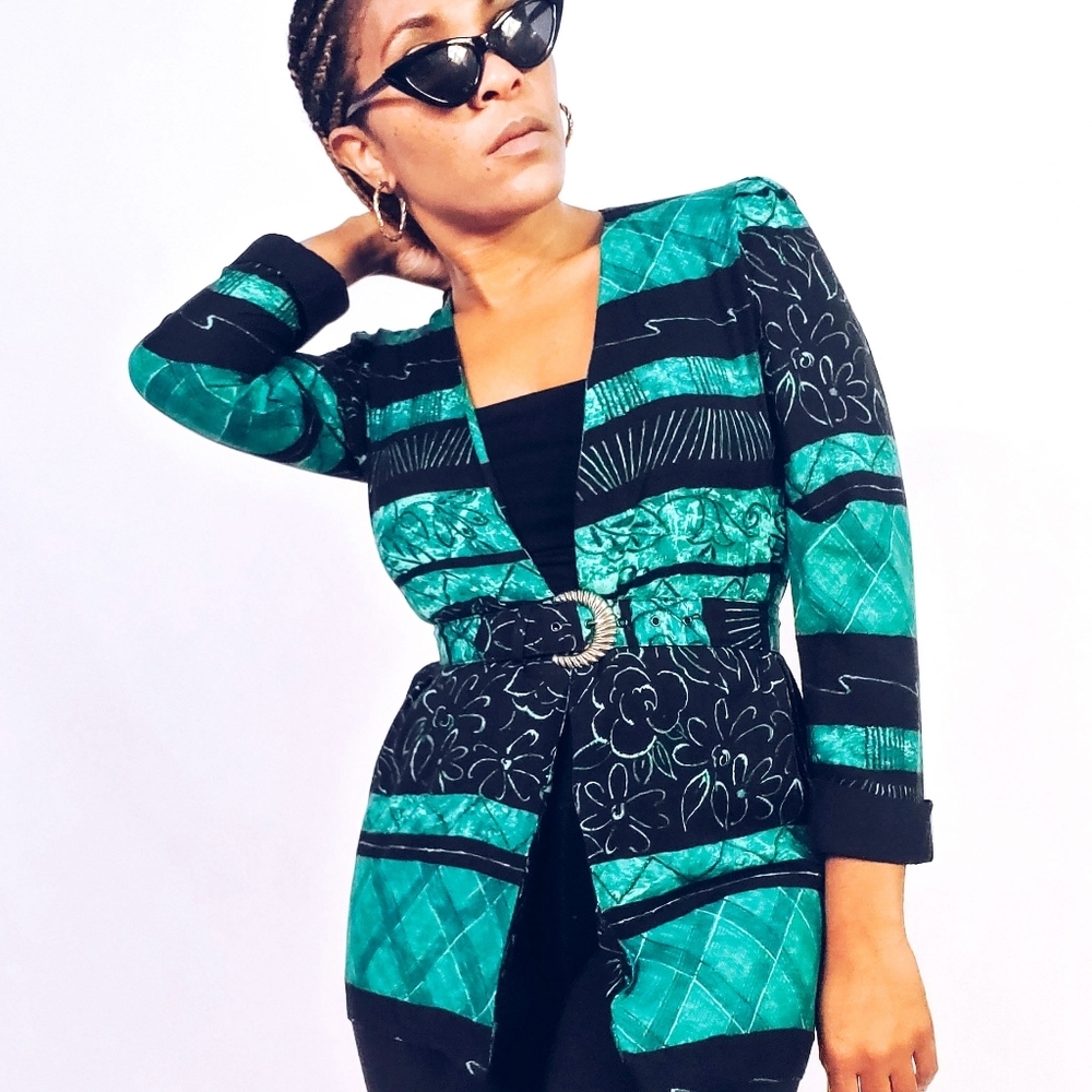 Belted Jacket - image 1